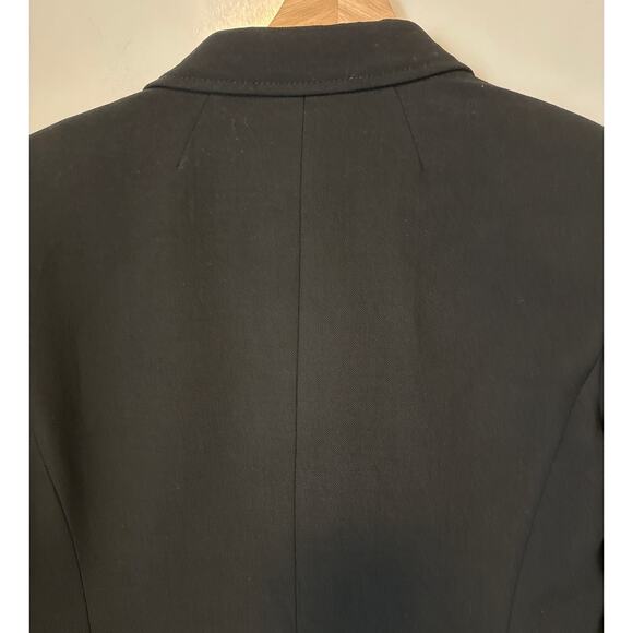 J. Crew Rhodes Black Wool Blazer Style E1037 Size 8 Tall Long Preppy Designer - Picture 8 of 15